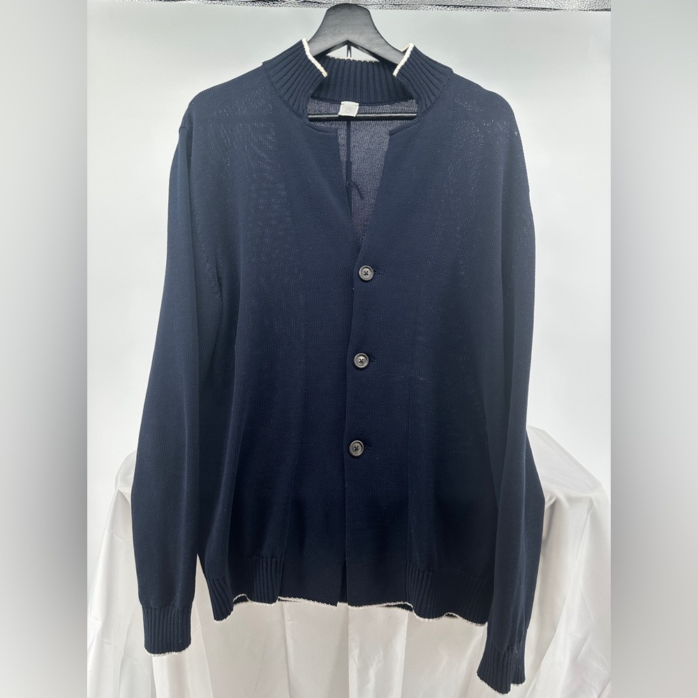 Eleventy
Navy Blue Wool Cardigan - Picture 2 of 7